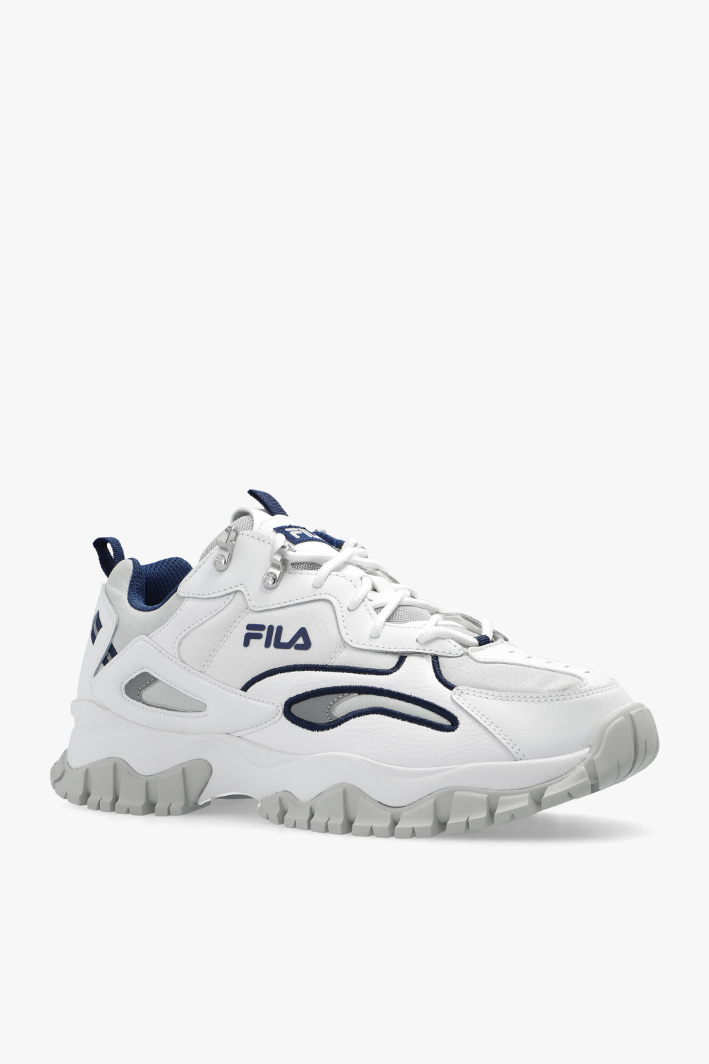 Fila ray white discount navy